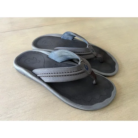 OluKai | Shoes | Olukai Hokua Mens Flip Flops Sandals Beach  display picture 3